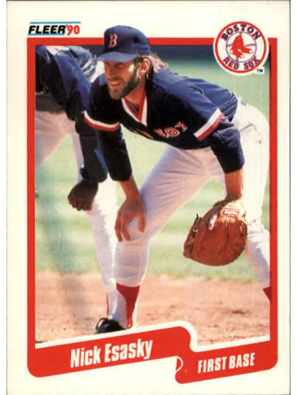 1990 Nick Esasky Fleer Baseball Card #273